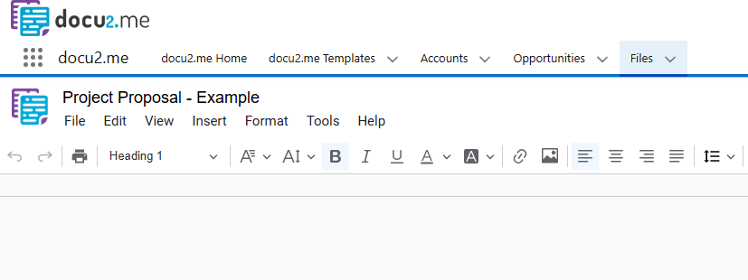 Searching saved files in docu2.me